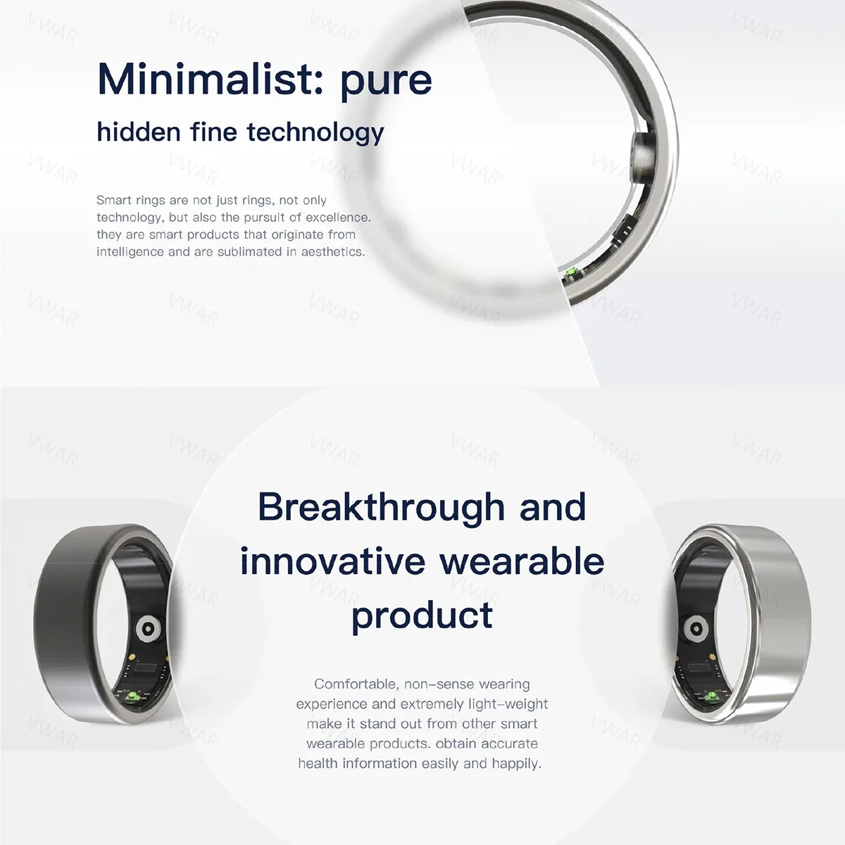 ProsperityWellness™ Smart Ring Fitness & Sleep Tracker