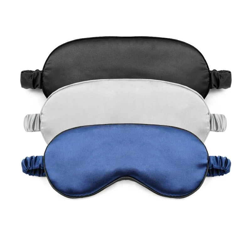 ProsperityWellness™ Silk Sleep Mask Blackout Blindfold W/ Adjustable Strap